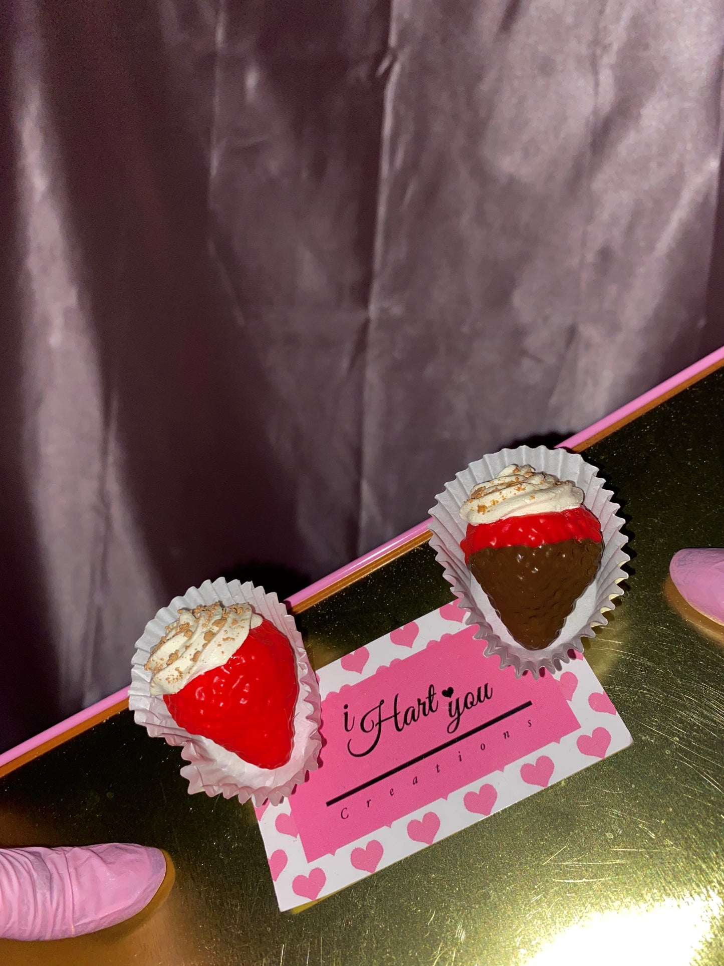 Assorted Strawberry Heart Boxes