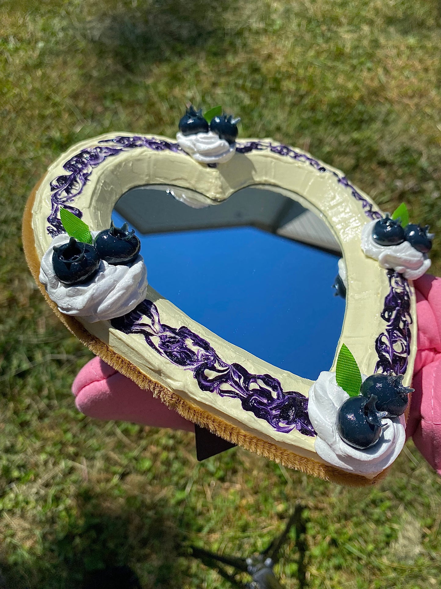 Blueberry Swirl Cheesecake Mirror