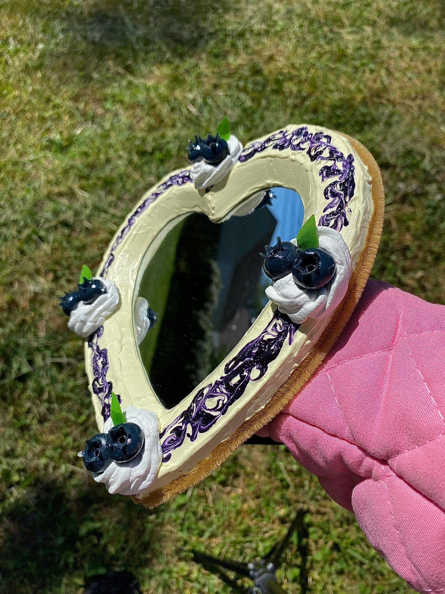 Blueberry Swirl Cheesecake Mirror