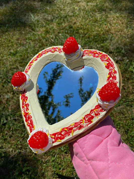 Lemon Raspberry Swirl Mirror