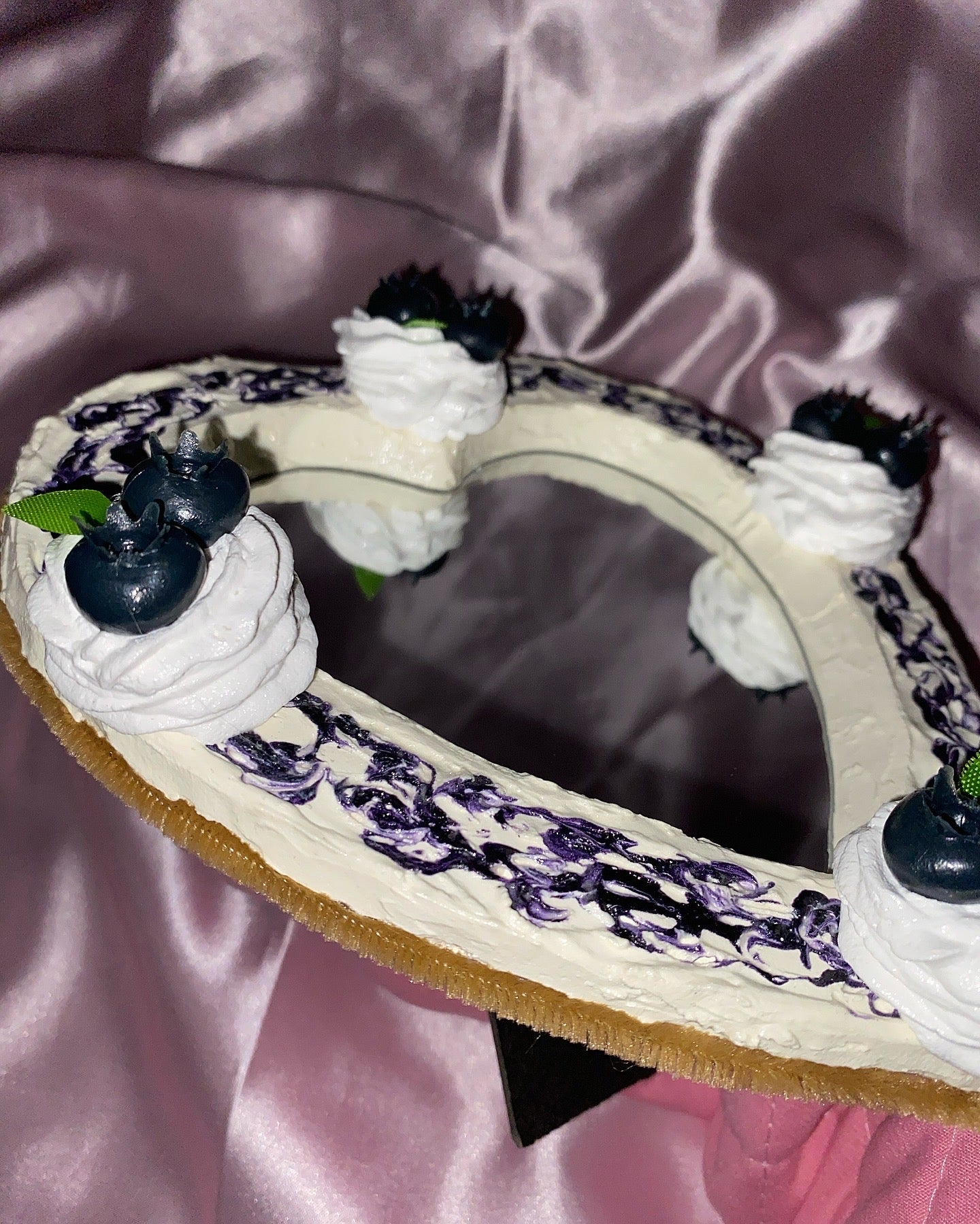 Blueberry Swirl Cheesecake Mirror